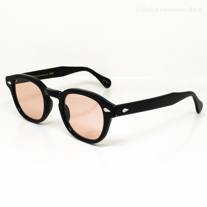 Gafas de sol Moscot Lemtosh Black NY Rose lenses 46x24 145