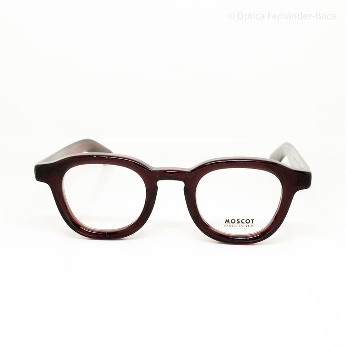 Gafa graduada Moscot Dahven Burgundy 44x24