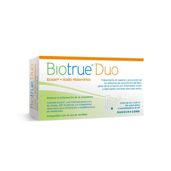 Lagrimas Artificiales Biotrue Duo 20x0,5ml