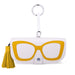 Funda de gafas Iphoria blanca gafas amarillas mariposa - Óptica Fernández Baca