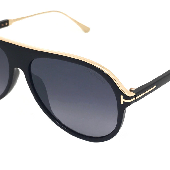 Gafa de sol Tom Ford Nicholai-02 TF624 01C 57X14 145 - Óptica Fernández Baca